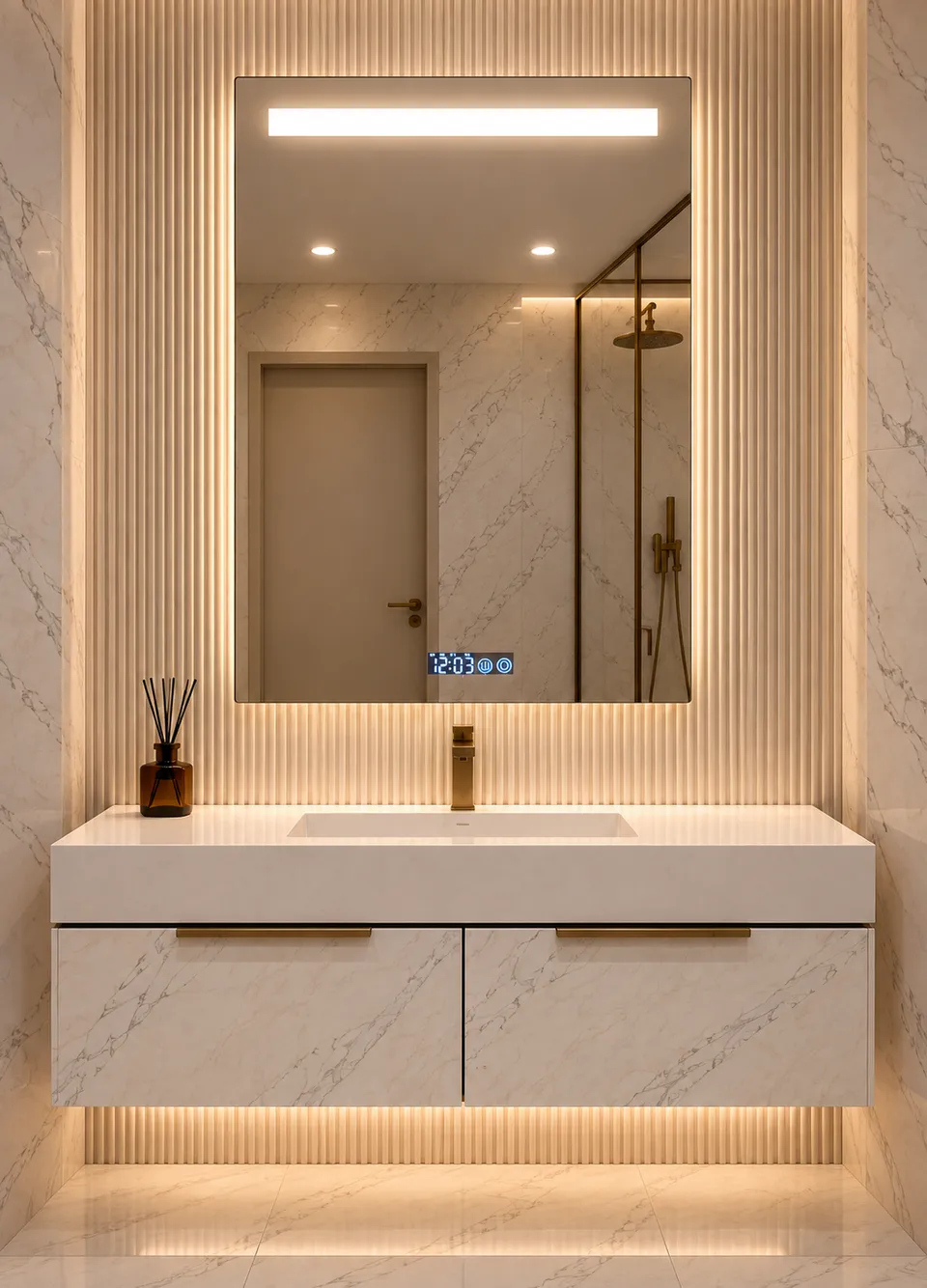 Дзеркало з LED підсвіткою 50х50см квадратне Virginia Beach — фото 19