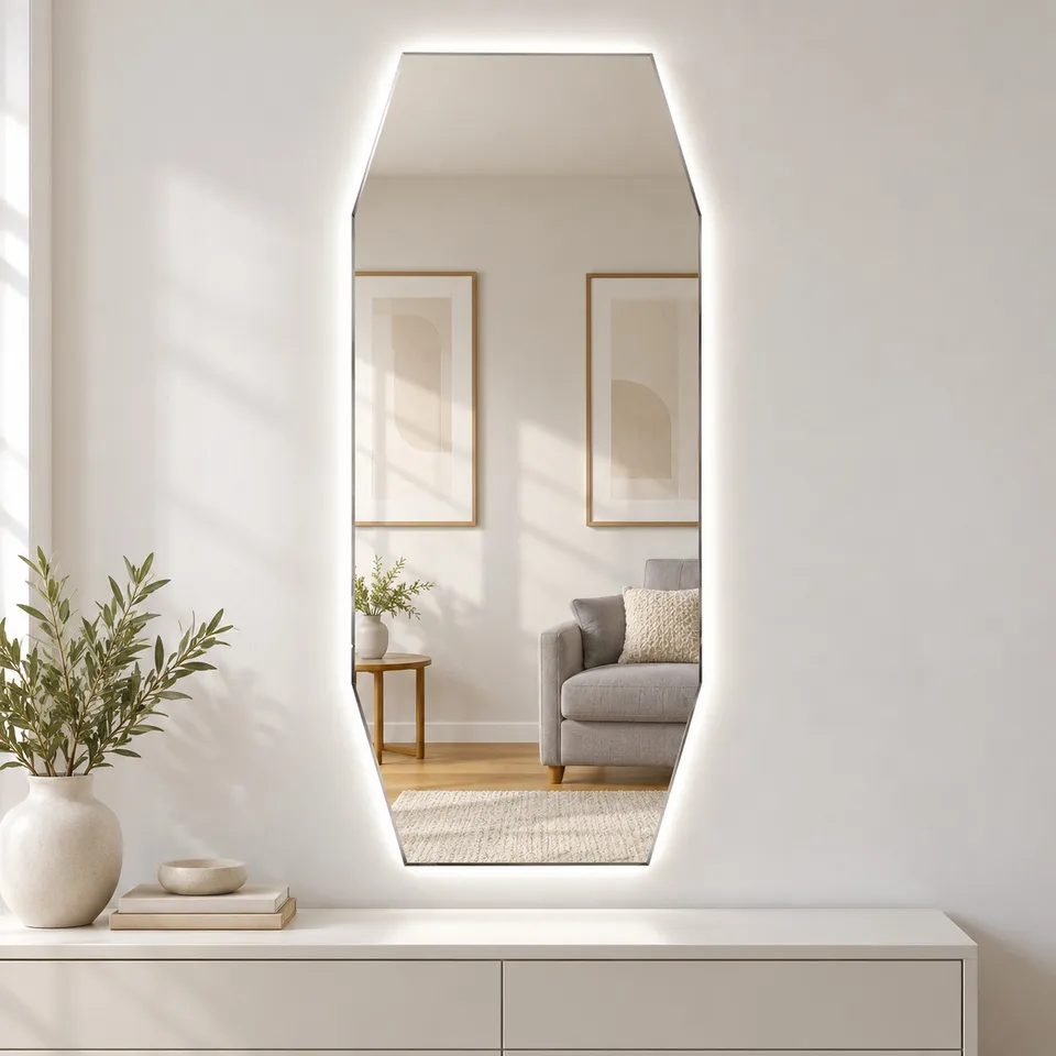 Дзеркало з LED підсвіткою 40х80см прямокутне Cedar Rapids