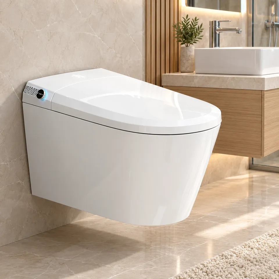 Підвісний смарт унітаз White 8708