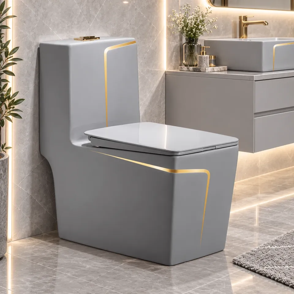 Дизайнерський унітаз Grey 8723