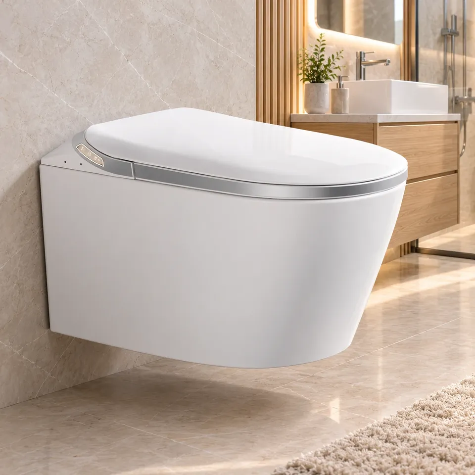 Підвісний смарт унітаз White 8705