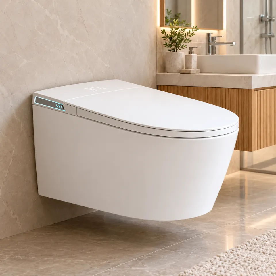 Підвісний смарт унітаз White 8693