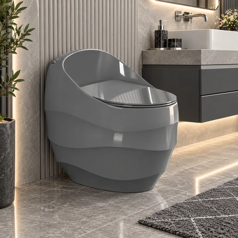 Дизайнерський унітаз Grey 8763