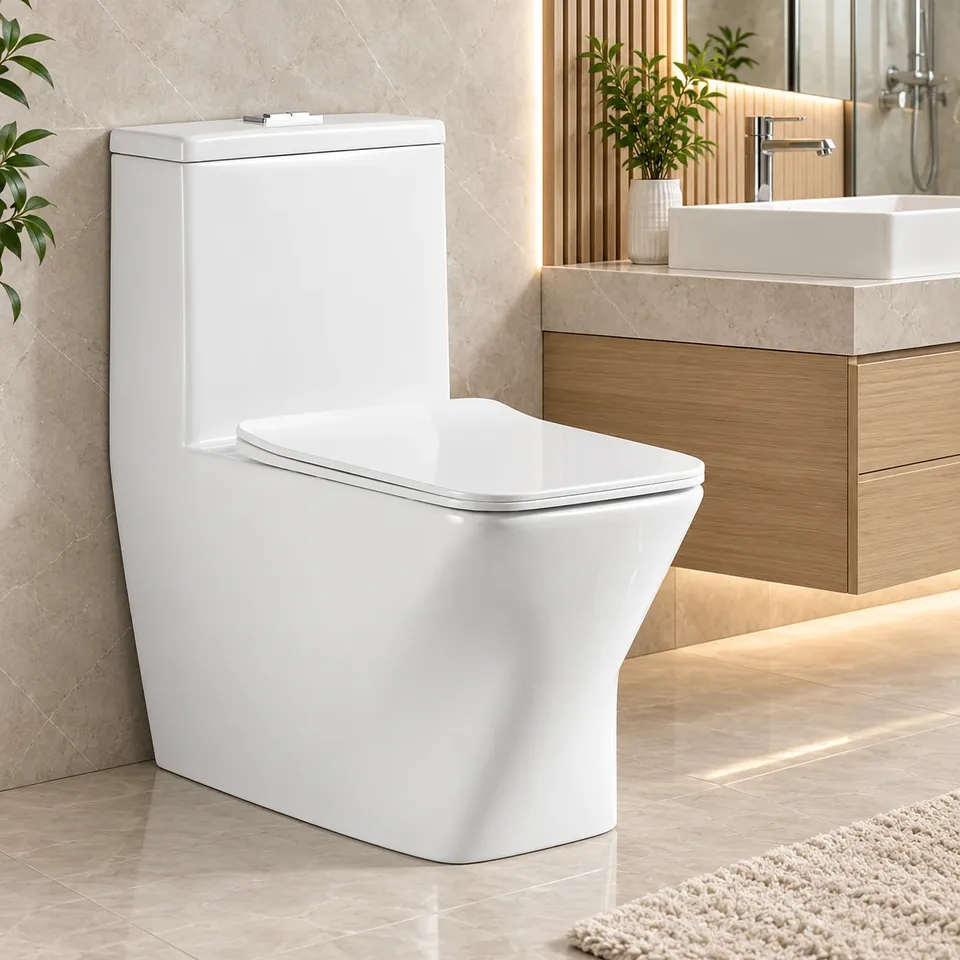 Дизайнерський унітаз White 8733
