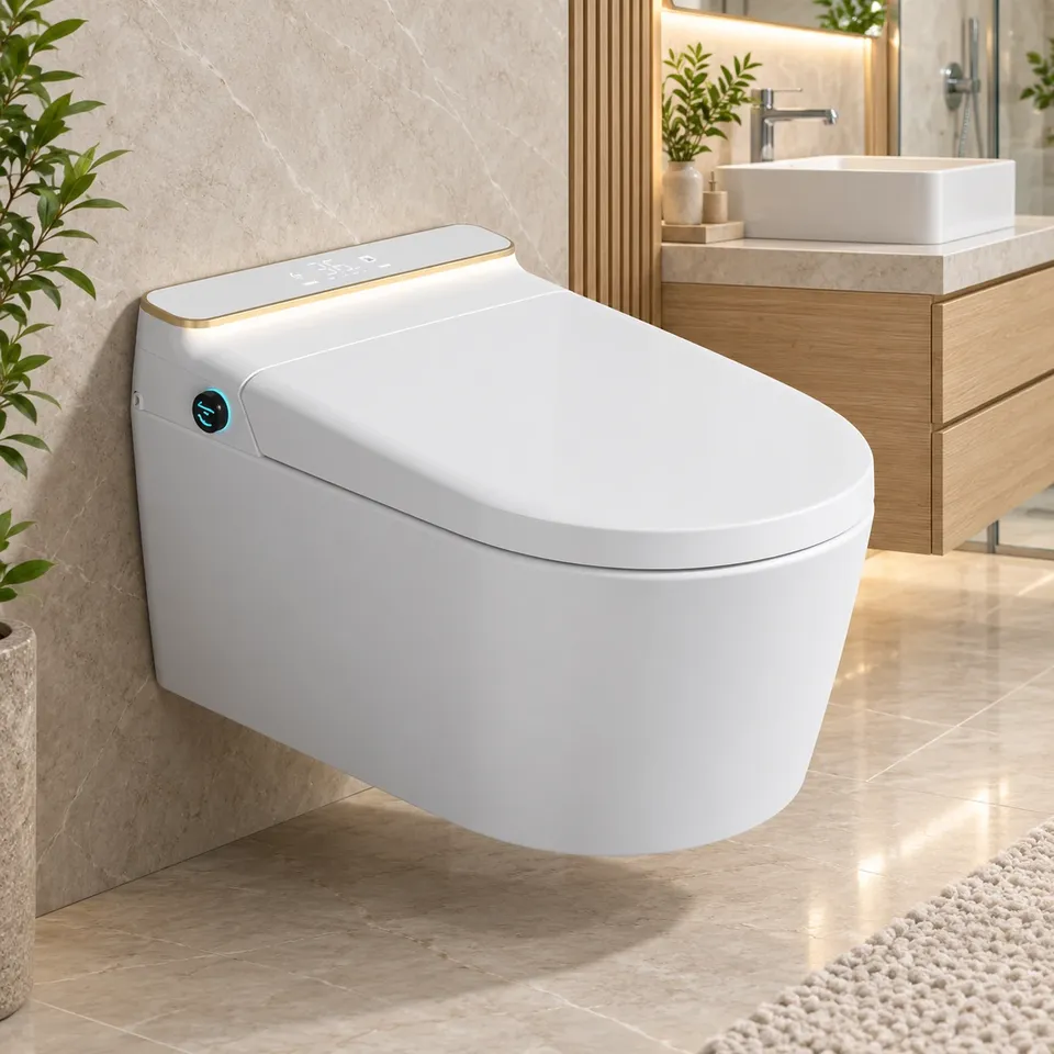 Підвісний смарт унітаз White 8707