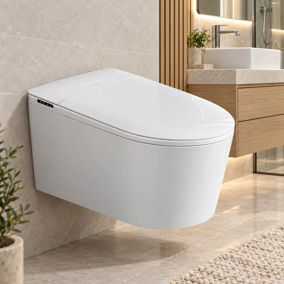 Підвісний смарт унітаз White 8703