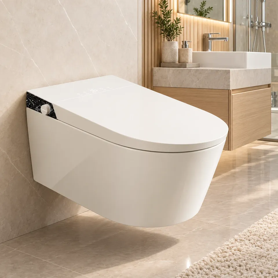 Підвісний смарт унітаз White 8702