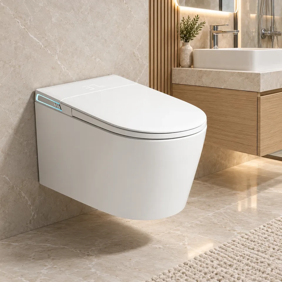 Підвісний смарт унітаз White 8693