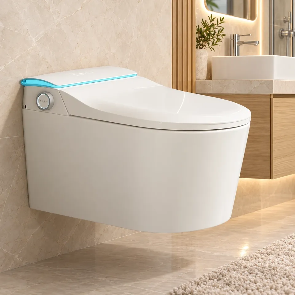 Підвісний смарт унітаз White 8706