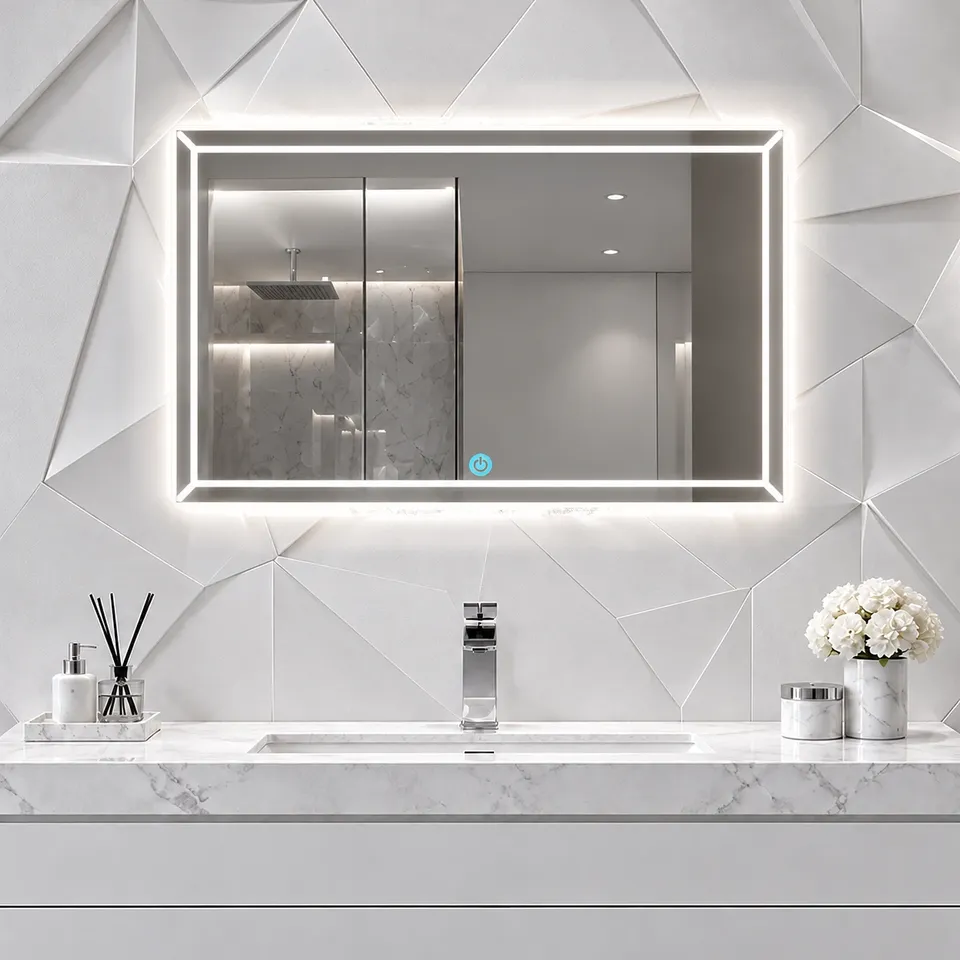 Зеркало с LED подсветкой 60х80см прямоугольное Annapolis — фото 4