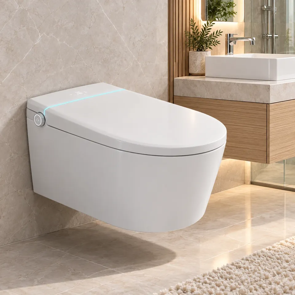 Підвісний смарт унітаз White 8719