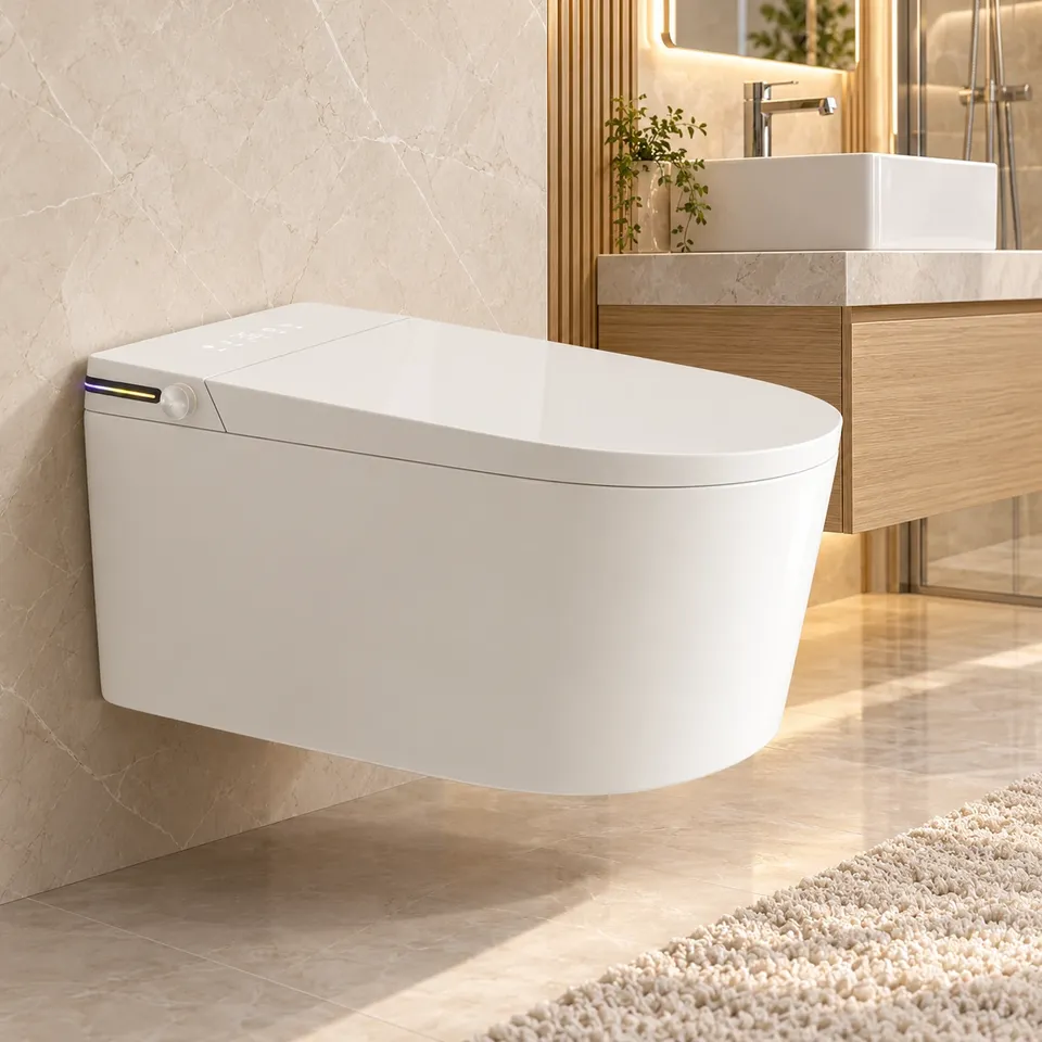 Підвісний смарт унітаз White 8695