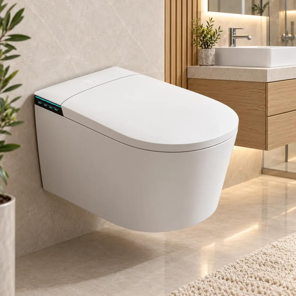 Підвісний смарт унітаз White 8710