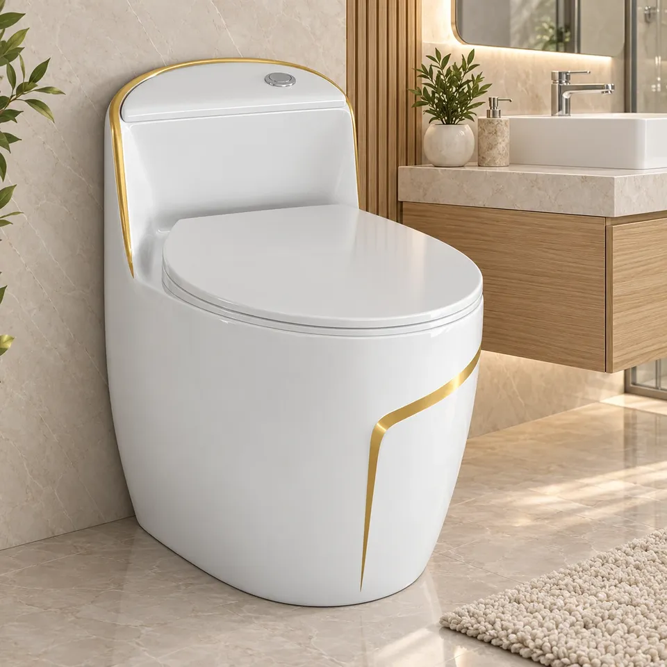 Дизайнерський унітаз White 8770