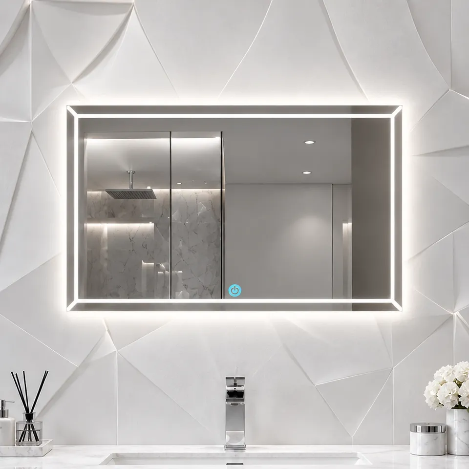 Зеркало с LED подсветкой 60х80см прямоугольное Annapolis — фото 2