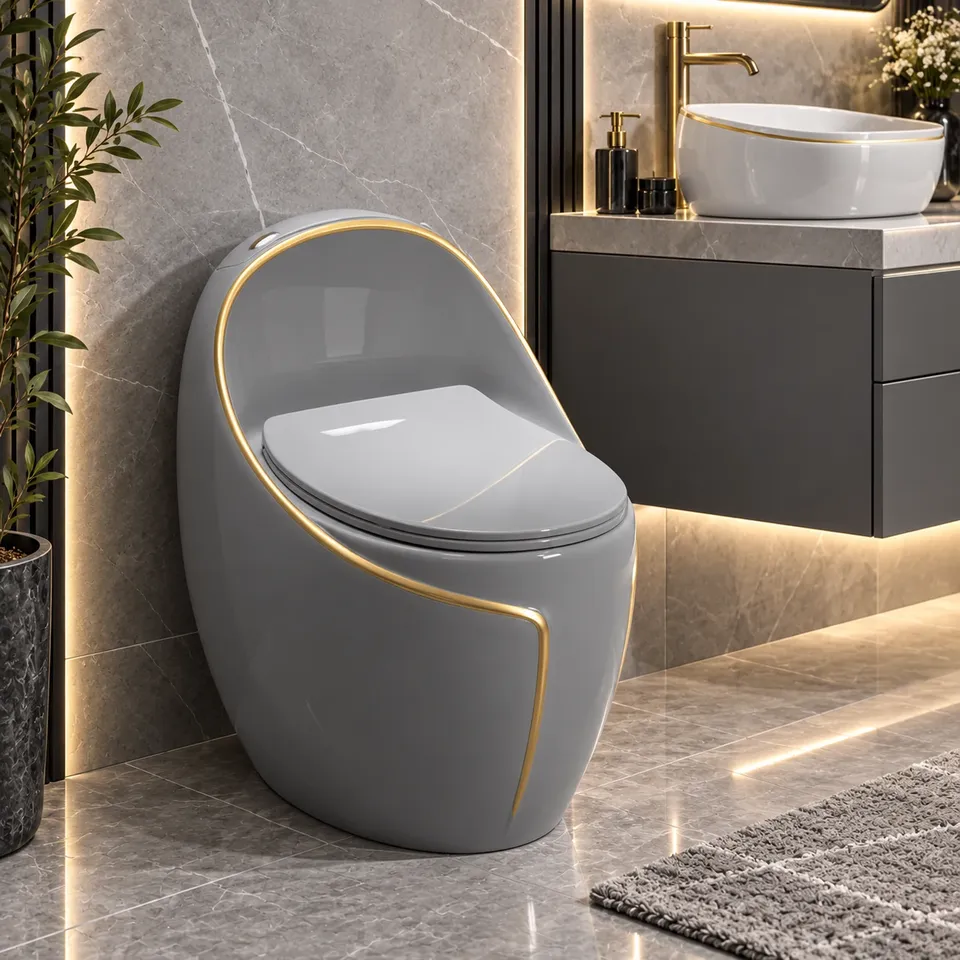 Дизайнерський унітаз Grey 8772