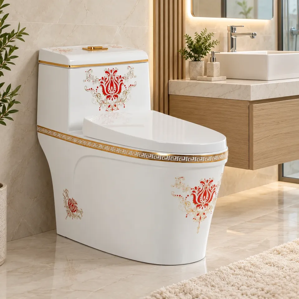 Дизайнерський унітаз White 8777