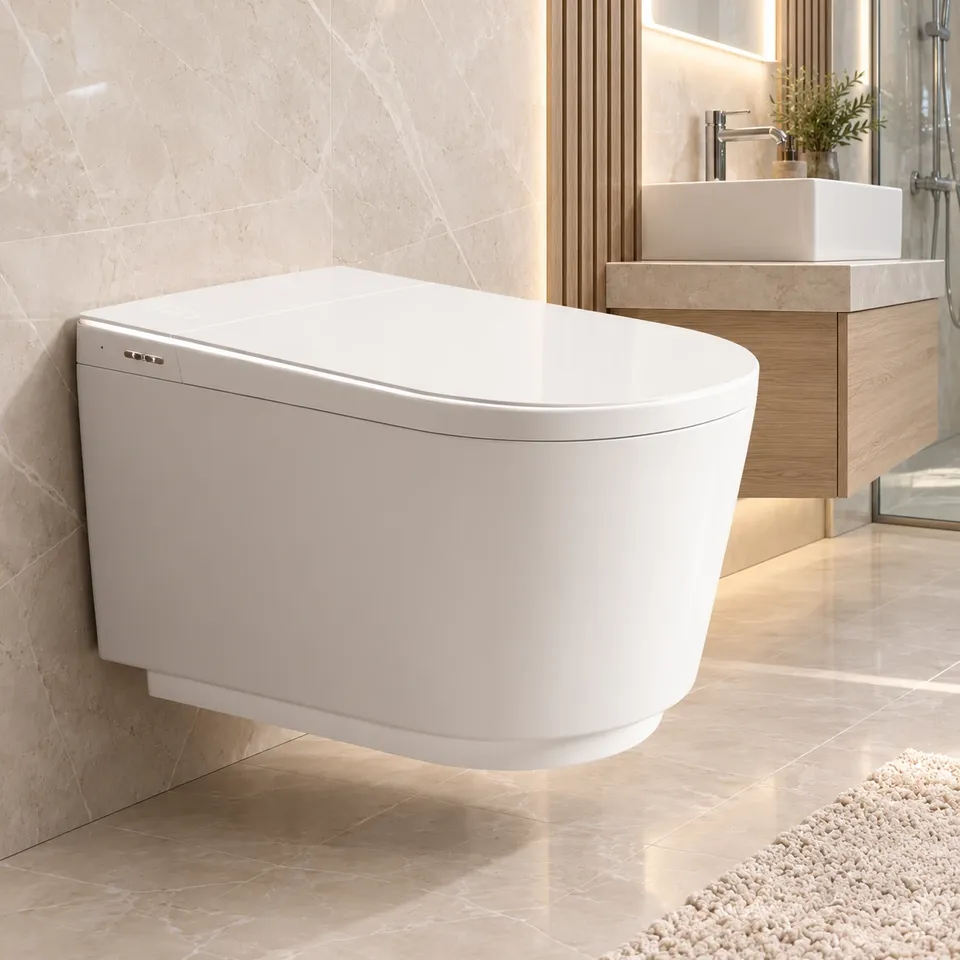 Підвісний смарт унітаз White 8715