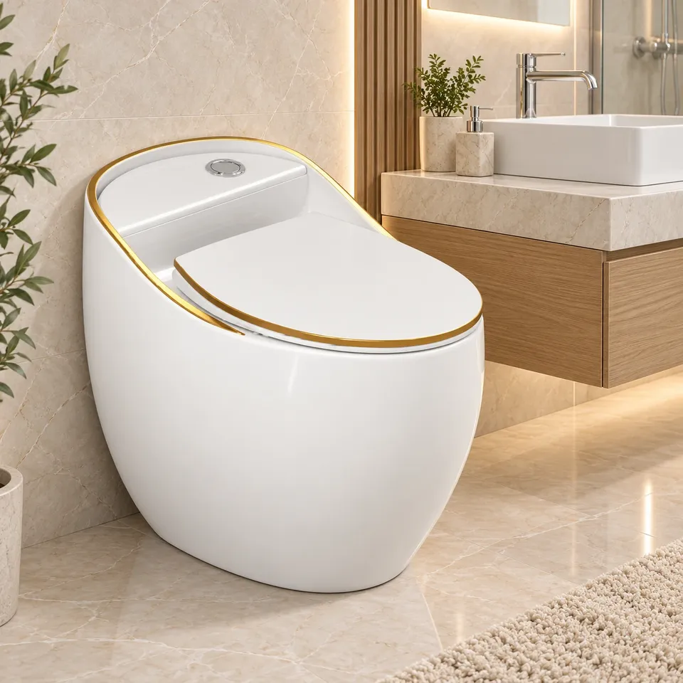 Дизайнерський унітаз White 8769