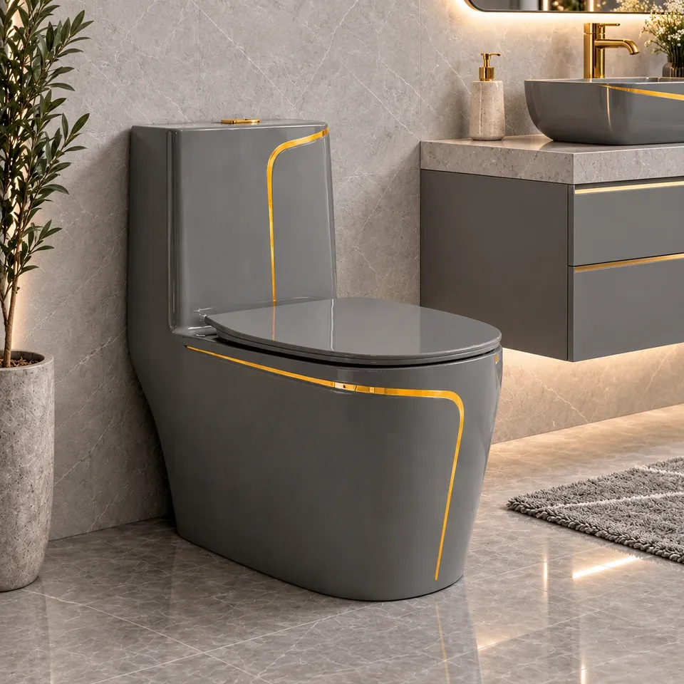 Дизайнерський унітаз Grey 8607