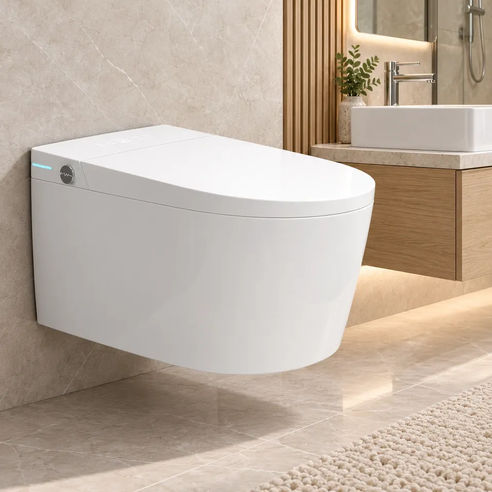 Підвісний смарт унітаз White 8709