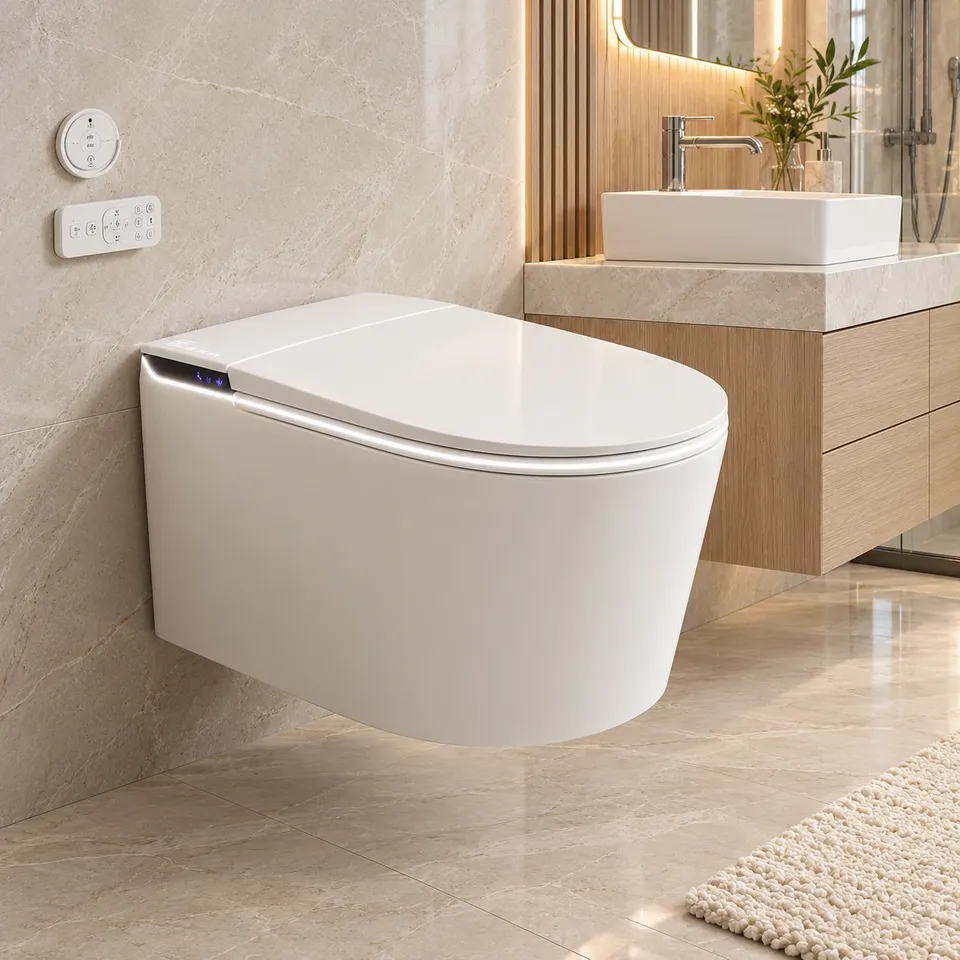 Підвісний смарт унітаз White 8700