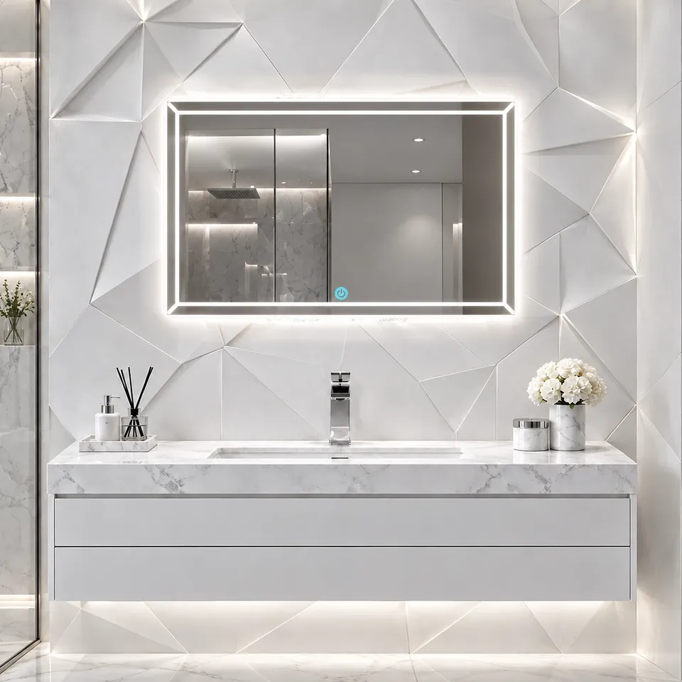 Зеркало с LED подсветкой 60х80см прямоугольное Annapolis — фото 7