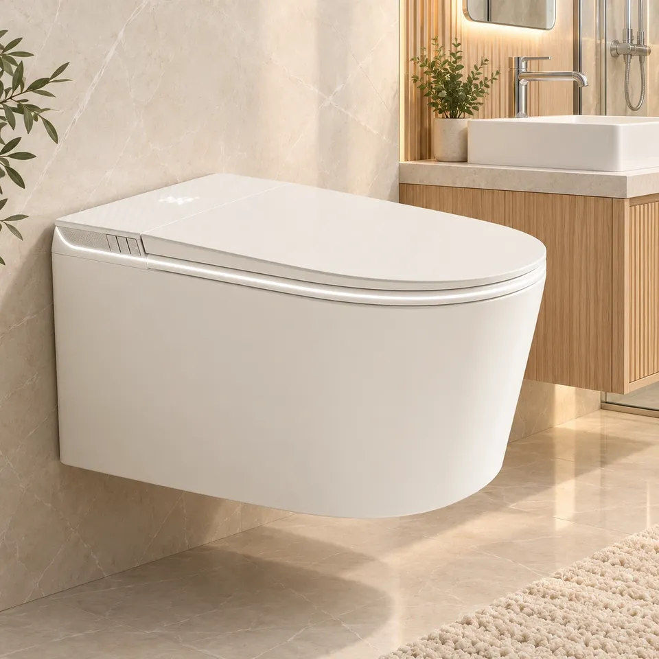 Підвісний смарт унітаз White 8699
