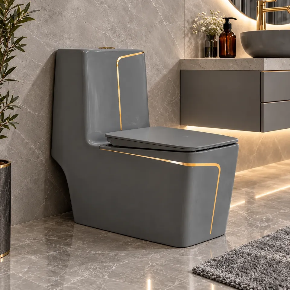 Дизайнерський унітаз Grey 8605