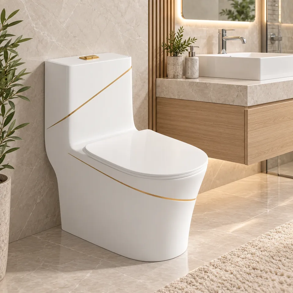 Дизайнерський унітаз White 8761