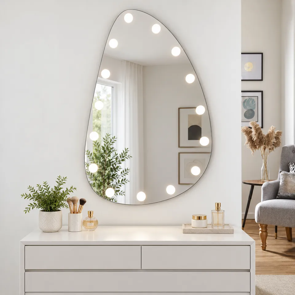Дзеркало з LED підсвіткою 50х70см фігурне Vancouver