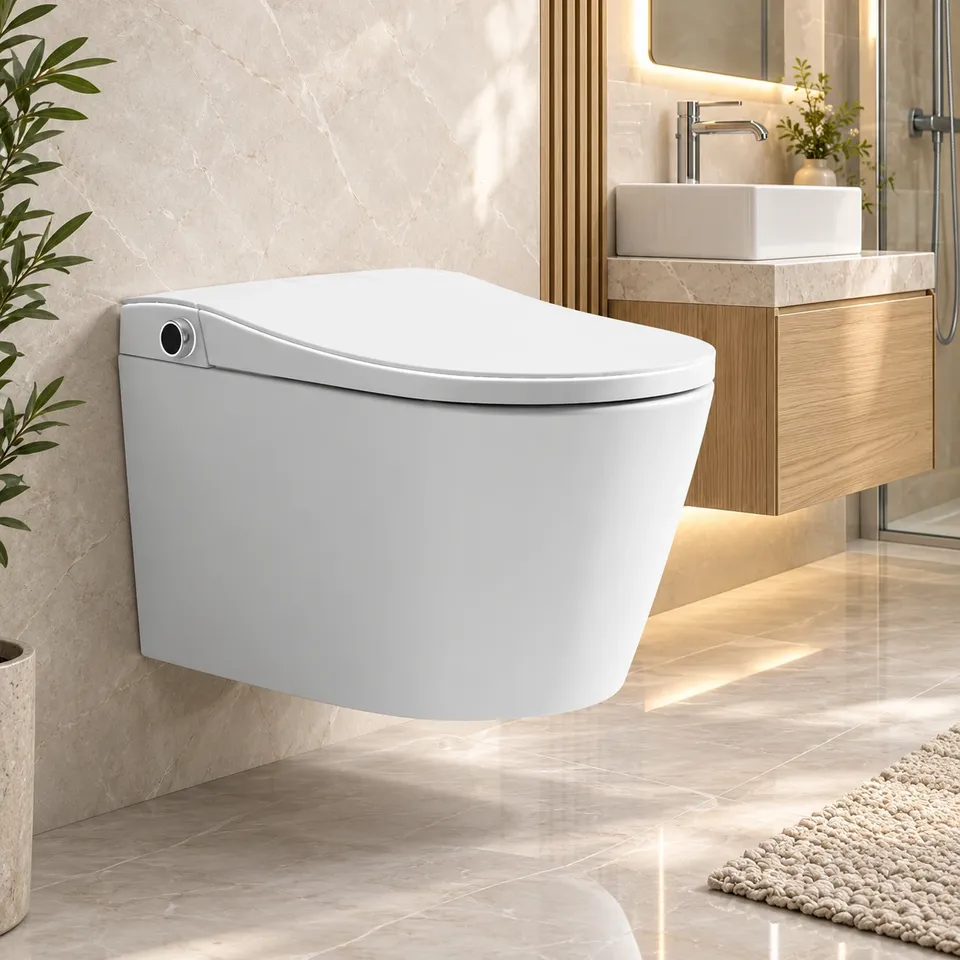 Підвісний смарт унітаз White 8694