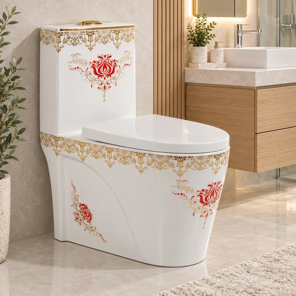 Дизайнерський унітаз White 8775