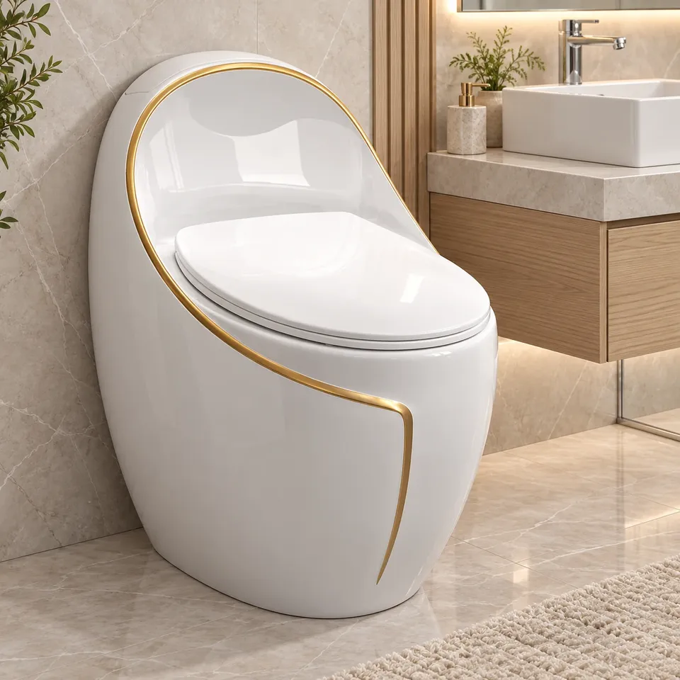 Дизайнерський унітаз White 8773