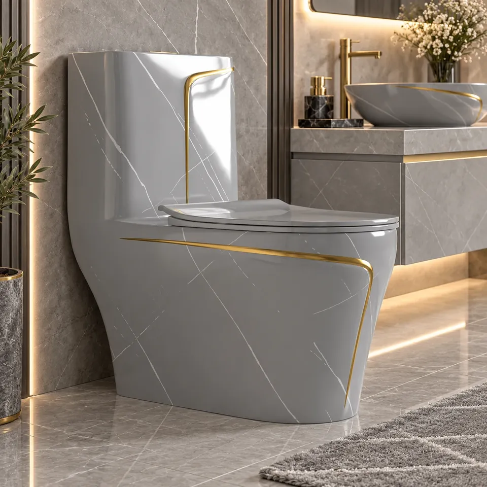 Дизайнерський унітаз Grey 8728