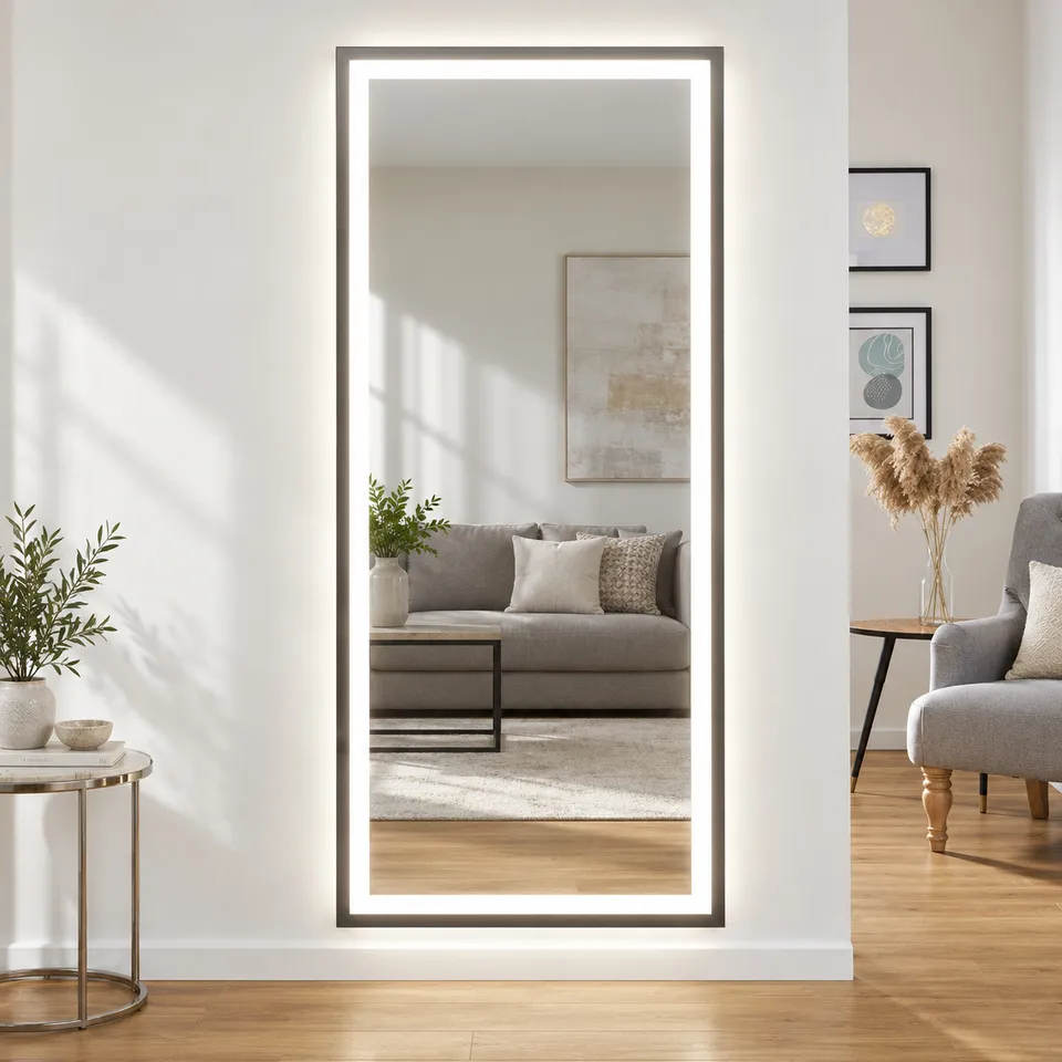 Дзеркало з LED підсвіткою 60х150см прямокутне Mesquite
