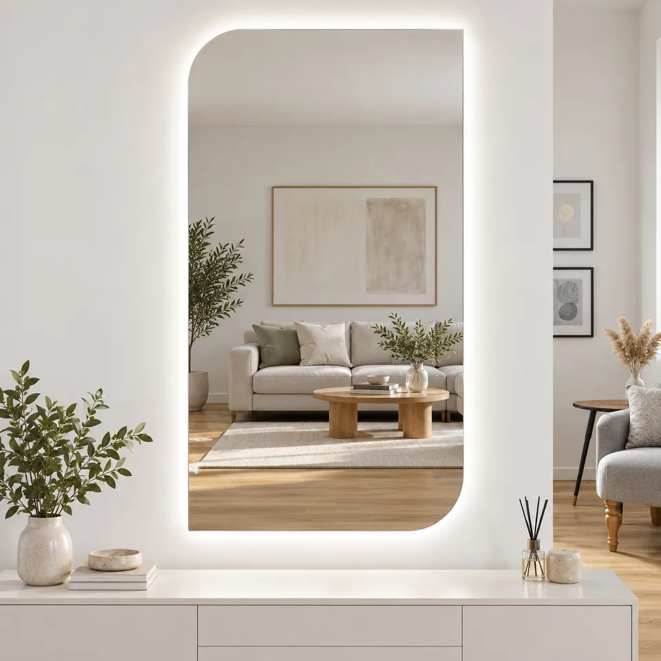 Дзеркало з LED підсвіткою 50х70см прямокутне Lakewood