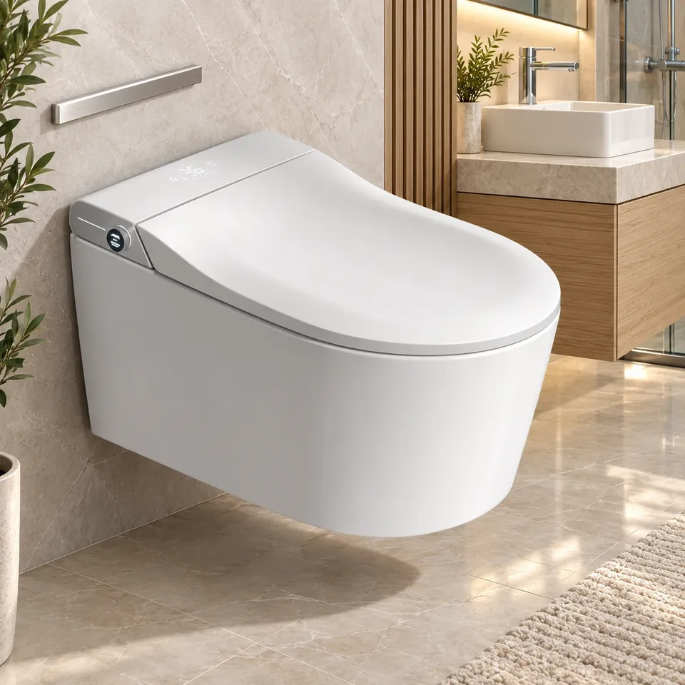 Підвісний смарт унітаз White 8711
